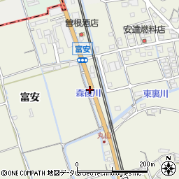 和歌山県御坊市湯川町富安1870周辺の地図