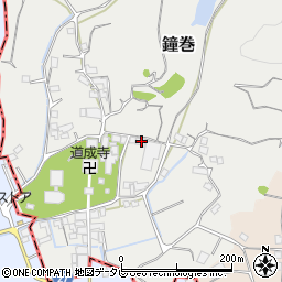 和歌山県日高郡日高川町鐘巻1434周辺の地図
