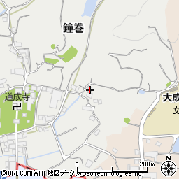 和歌山県日高郡日高川町鐘巻1300周辺の地図