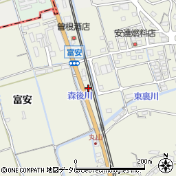 和歌山県御坊市湯川町富安1872周辺の地図