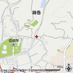 和歌山県日高郡日高川町鐘巻1353周辺の地図