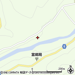 愛媛県四国中央市富郷町寒川山235周辺の地図