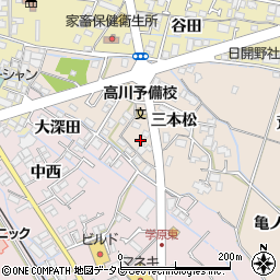 徳島県阿南市才見町三本松35周辺の地図