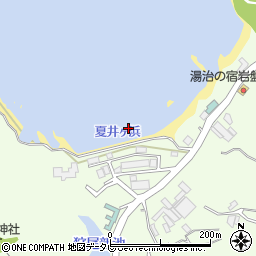 夏井ケ浜周辺の地図