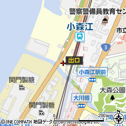 福岡県北九州市門司区大里元町4周辺の地図