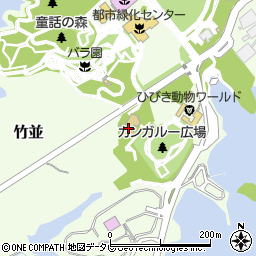 福岡県北九州市若松区竹並925周辺の地図