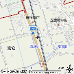 和歌山県御坊市湯川町富安1871周辺の地図