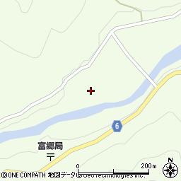 愛媛県四国中央市富郷町寒川山226周辺の地図