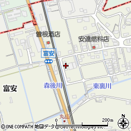 和歌山県御坊市湯川町富安1875周辺の地図