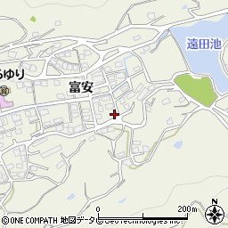 和歌山県御坊市湯川町富安1961周辺の地図