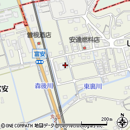 和歌山県御坊市湯川町富安1878周辺の地図