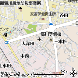 徳島県阿南市才見町三本松20-12周辺の地図