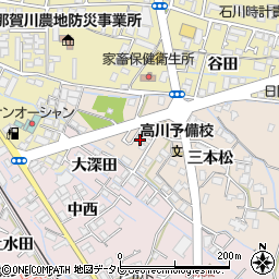 徳島県阿南市才見町三本松20-21周辺の地図
