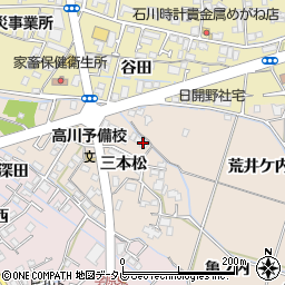 徳島県阿南市才見町三本松56-1周辺の地図