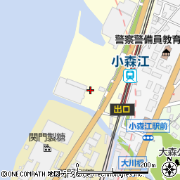 福岡県北九州市門司区大里元町周辺の地図