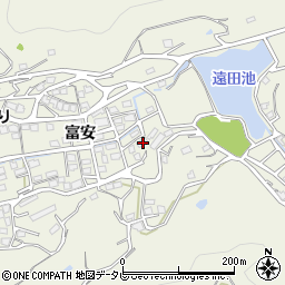 和歌山県御坊市湯川町富安1986周辺の地図