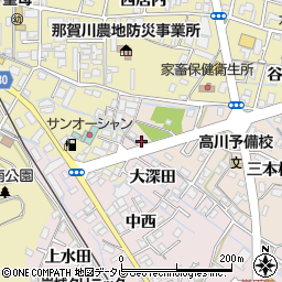 徳島県阿南市才見町三本松6-6周辺の地図