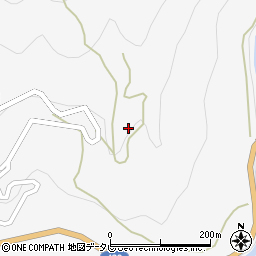 徳島県美馬市木屋平森遠53周辺の地図