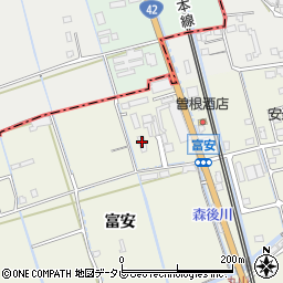 和歌山県御坊市湯川町富安1742周辺の地図