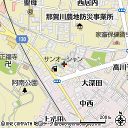 徳島県阿南市富岡町滝の下42-4周辺の地図