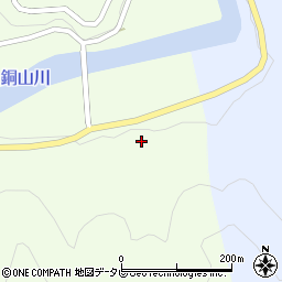 愛媛県四国中央市富郷町寒川山78周辺の地図