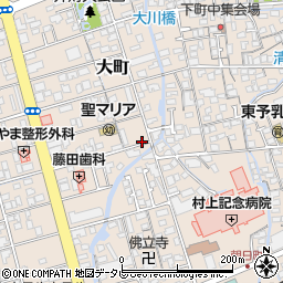 土佐三魂神社周辺の地図