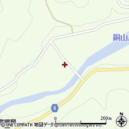 愛媛県四国中央市富郷町寒川山189周辺の地図