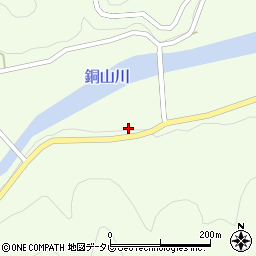 愛媛県四国中央市富郷町寒川山11周辺の地図