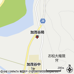 加茂谷郵便局 ＡＴＭ周辺の地図