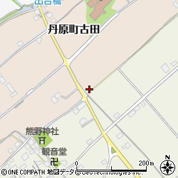 愛媛県西条市丹原町古田甲-215周辺の地図