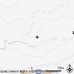 徳島県美馬市木屋平森遠350周辺の地図