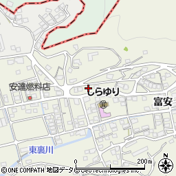 和歌山県御坊市湯川町富安1669周辺の地図