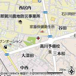 徳島県阿南市才見町三本松17周辺の地図