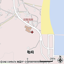 徳島県阿南市畭町亀崎93周辺の地図