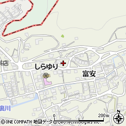 和歌山県御坊市湯川町富安1642-2周辺の地図