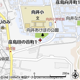 田ノ首八幡宮周辺の地図