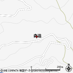 徳島県美馬市木屋平森遠138周辺の地図