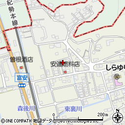 和歌山県御坊市湯川町富安1699周辺の地図