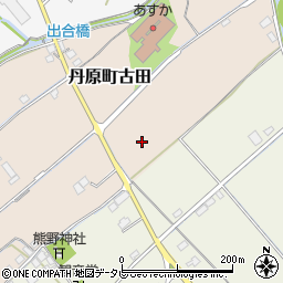 愛媛県西条市丹原町古田甲-212周辺の地図