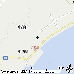 小泊神社周辺の地図