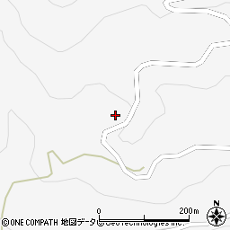 徳島県美馬市木屋平森遠370周辺の地図