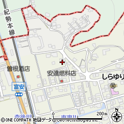 和歌山県御坊市湯川町富安1716周辺の地図