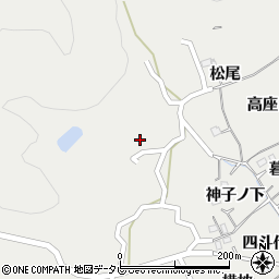 徳島県阿南市長生町（善入）周辺の地図