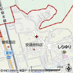 和歌山県御坊市湯川町富安1713周辺の地図