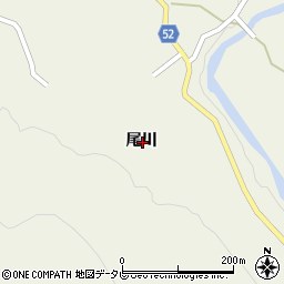 三重県熊野市育生町尾川周辺の地図