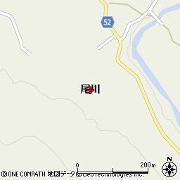 三重県熊野市育生町（尾川）周辺の地図