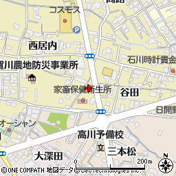 小松島大丸周辺の地図