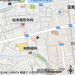 愛媛県西条市神拝甲595周辺の地図