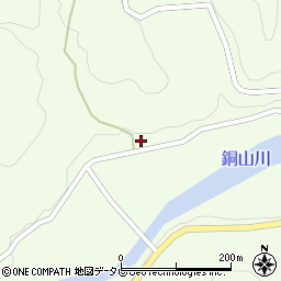 愛媛県四国中央市富郷町寒川山175周辺の地図
