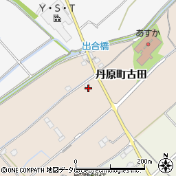 愛媛県西条市丹原町古田甲-258周辺の地図